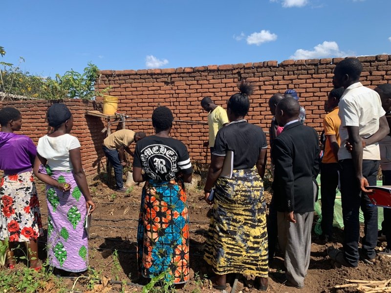 Training Farmers on Agriculture Technologies in Malawi